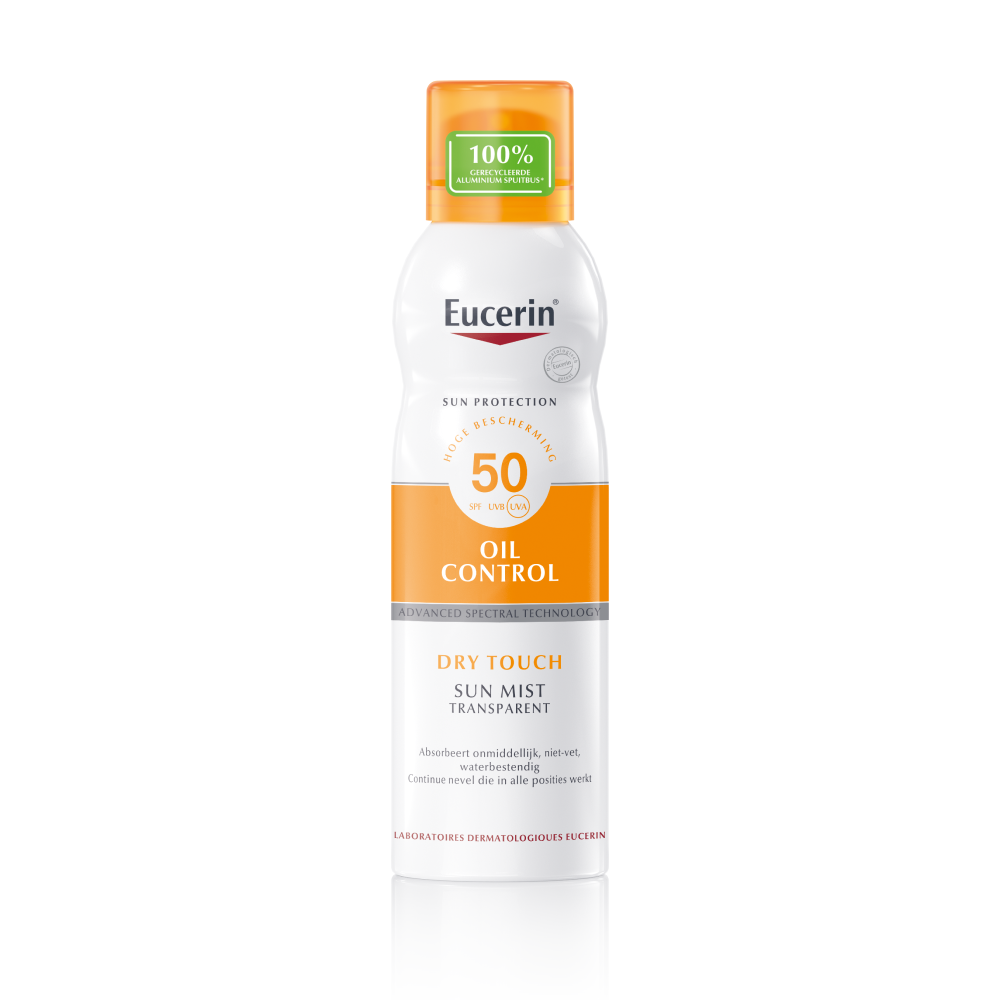 Eucerin Sun Oil Control Mist Transparent Dry Touch SPF50 200ml